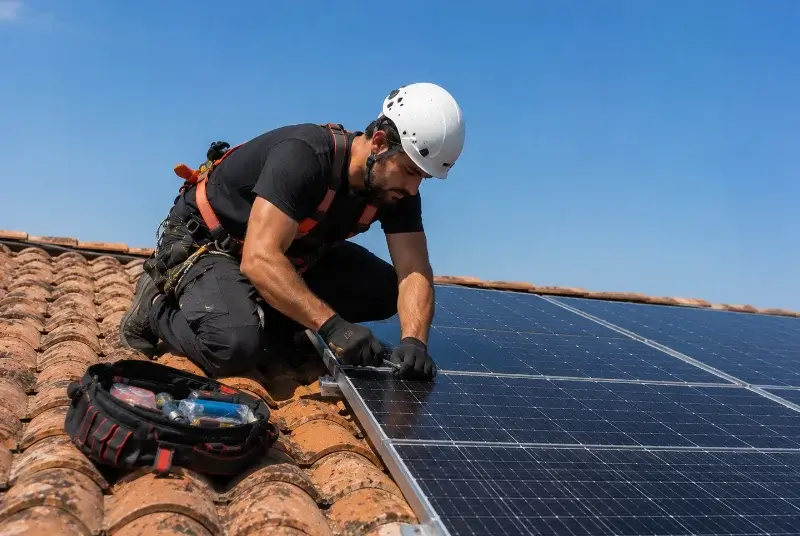 Maintenance et monitoring de panneaux solaires à Sauveterre-de-Comminges